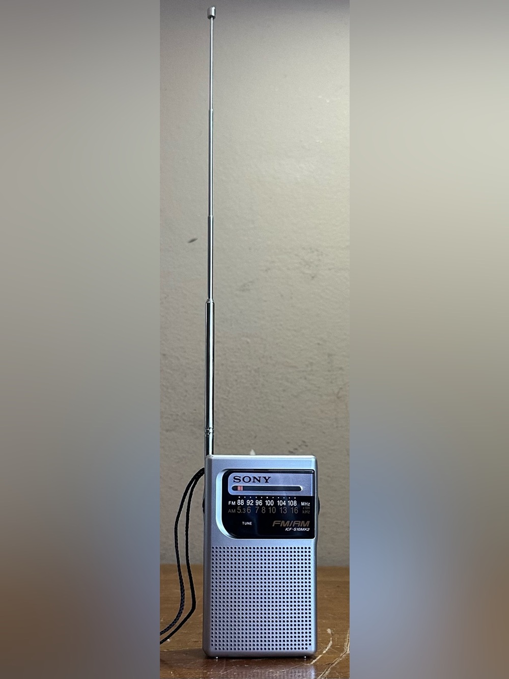 Sony Portable AM/FM Radio - Silver